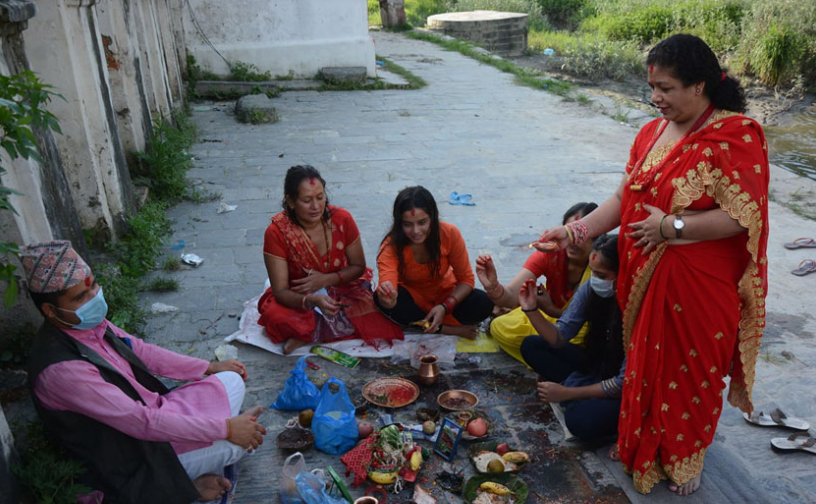 कोरोनाको त्रासमा मनाईदै ऋषि पञ्चमी