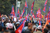 काठमाडौँमा राजसंस्था पुनर्स्थापनाको मागसहित संयुक्त जनआन्दोलन सुरु