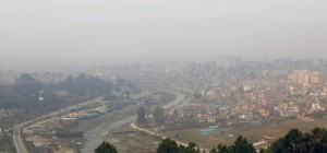 डढेलोले काठमाडौँ उपत्यकामा वायु प्रदूषण