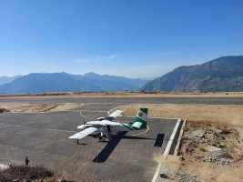कालिकोटको सुन्थराली विमानस्थलमा परीक्षण उडान सफल