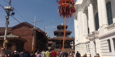 वसन्तपुरमा चीर ठडाएर फागुपूर्णिमा प्रारम्भ