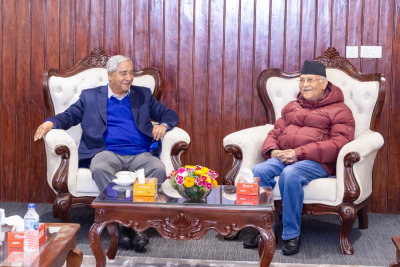 प्रधानमन्त्री ओली र कांग्रेस सभापति देउवाबीच सत्ता सहकार्यबारे छलफल