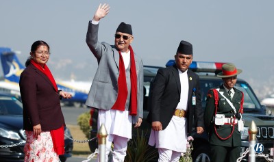 प्रधानमन्त्री ओली चीनको चारदिने भ्रमण पूरा गरी स्वदेश फर्किए