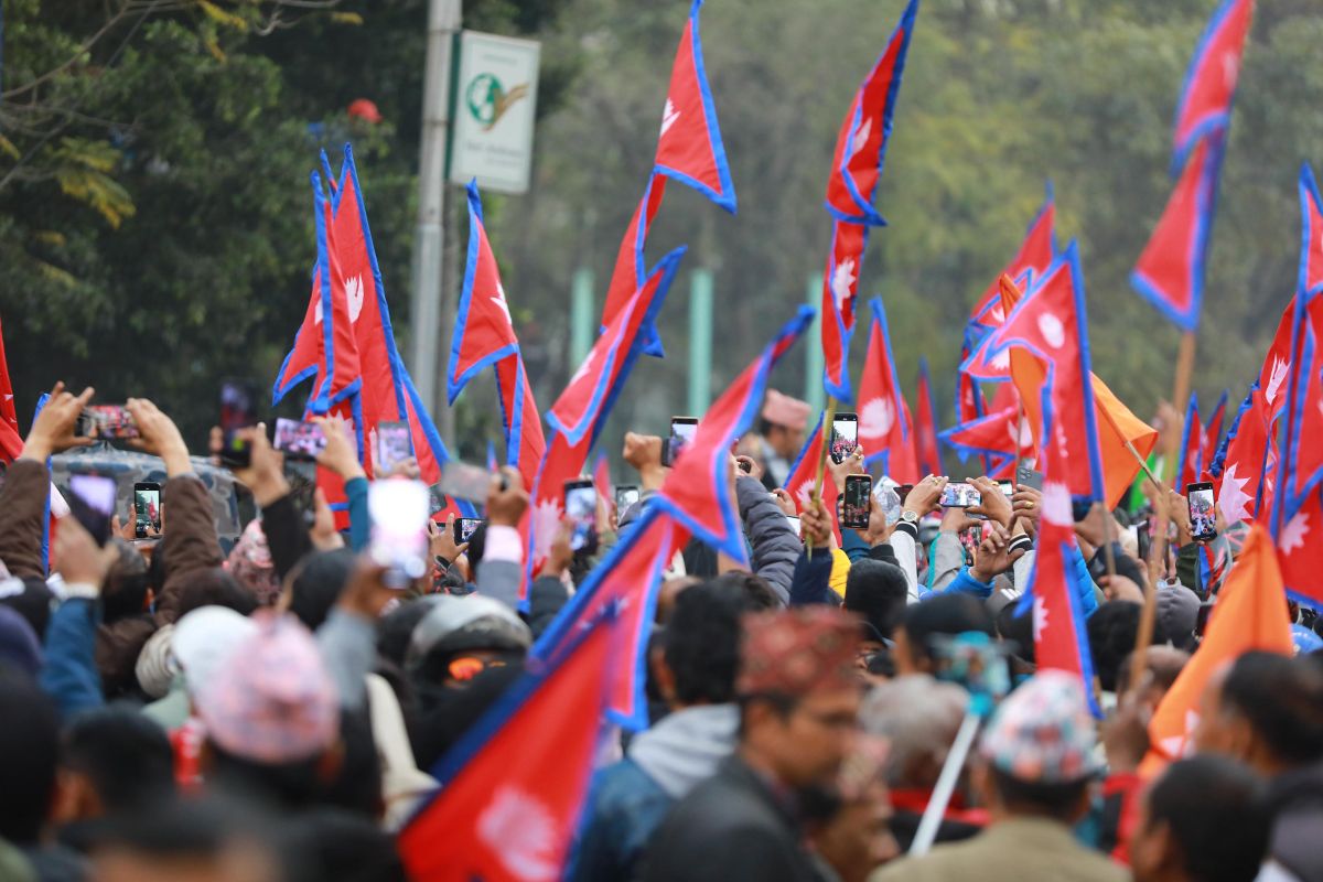 काठमाडौँमा राजसंस्था पुनर्स्थापनाको मागसहित संयुक्त जनआन्दोलन सुरु