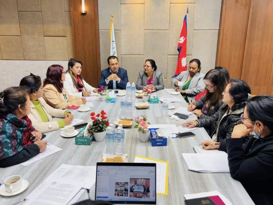 गैरआवासीय नेपाली विश्व महिला सम्मेलनकाे  तयारी तीव्र